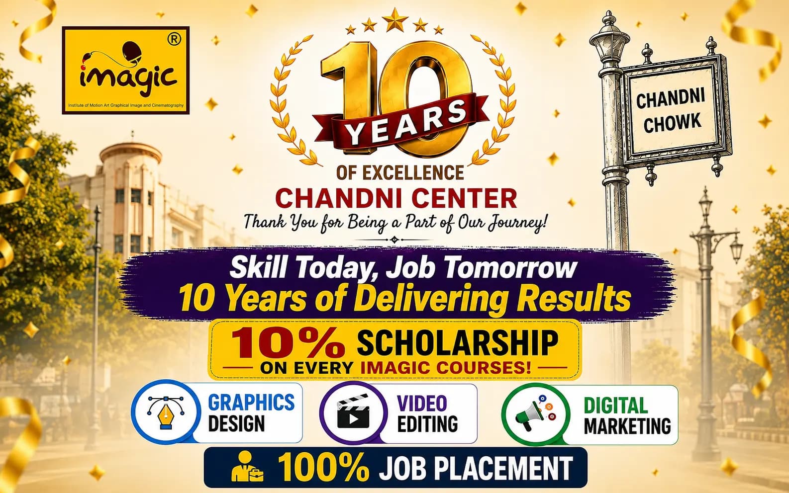 imagic chandni campus 10 years anniversary