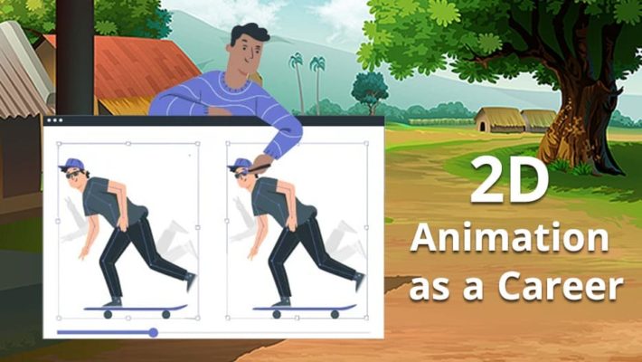 2D animation career