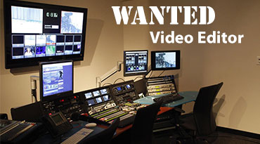 video editor vacancy