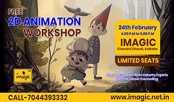 Free 2D Animation workshop by Imagic