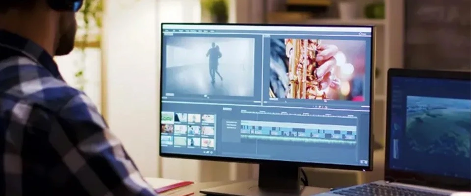 Professional Video editing Course web banner