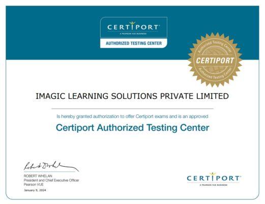 certiport certificate